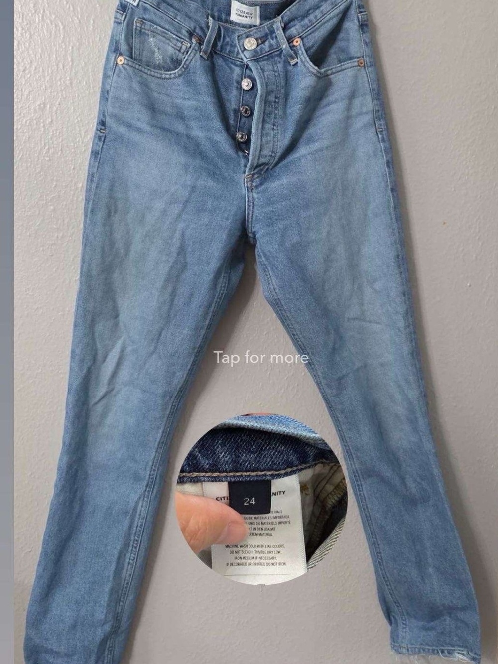 Citizens Of Humanity Light Blue Skinny Jeans